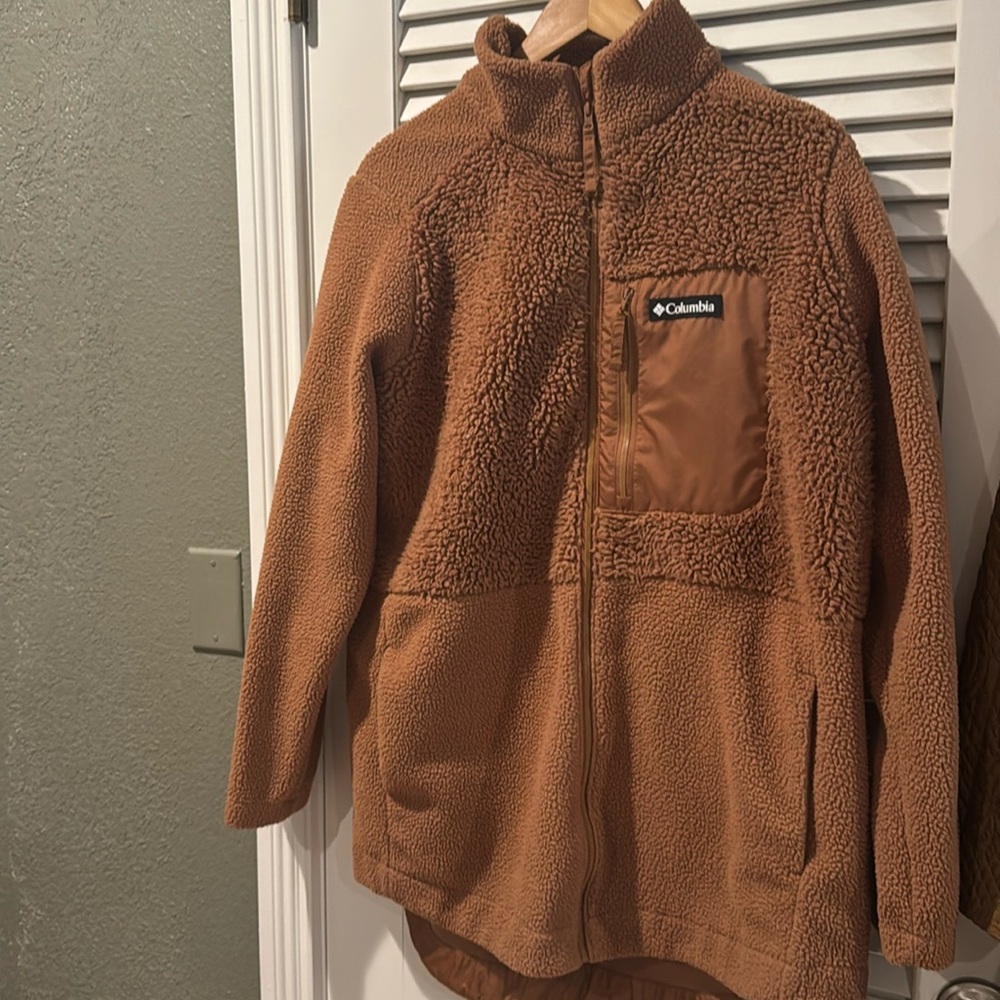 Columbia Sherpa long zip up